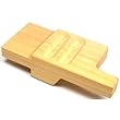Wood Bench Pin Jewelers 2 Grooves Forming Shaping Tool