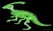 Glow in the Dark Dinosaur 3d Puzzle- Parasaurolophus