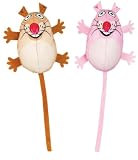 MUNCHKIN Eeeks! Assorted Cat Toys, Assorted colors Sold in packs of 3 MUNCHKIN Eeeks! Assorted Cat Toys, Assorted colors Sold in packs of 3