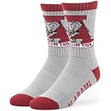 NCAA Men's '47 Bolt Casual Dress Crew Socks, 1-Pack