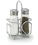 Salt and Pepper Shaker with Rack