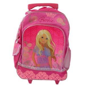 Barbie Rolling Backpack - Barbie Luggage School Backpack from Barbie at
