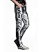 CIC Collection Men 's Metallic Shiny Jeans Silver Disco Pants,Silver,US 28 Tag size M