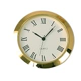 Mini Clock Quartz Movement Insert Round 1 7/16