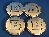 Mercedes Benz Brabus Wheel Center Caps Black