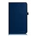 Fintie WinBook TW802 / TW801 Tablet Keyboard Case - Premium PU Leather Folio Stand Cover with Removable Wireless Bluetooth Keyboard for WinBook TW802 / TW801 8-Inch Windows 8.1 Tablet, Navy