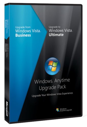 Software: Microsoft Windows Vista Anytime Upgrade Pack [Business to Ultimate] [OLD VERSION]