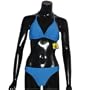 2 PIECE SET: Womens Body Glove bikini top & bottom set (Size: L)