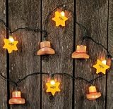 COWBOY hat sheriff western STRING LIGHTS party outdoor