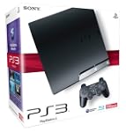 Console PS3 Slim 120 Go noire + Manet...