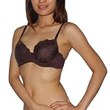 Womens In Extenso Lingerie Perfectly Fit Padded Underwired Soft Cup Bra / Underwear - Brown - Size: US:32A UK:32B EU:70B