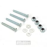 Du-Bro 177 6-32 x 1-1 4 Bolt Set With Lock Nut (4-Pack) by Du-Bro Products