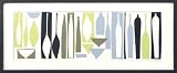 �C���e���A�A�[�g�E�|�X�^�[�t���[���@�f���v���b�N�@Duplock�@Silhouette-Porcelain (�Z���O���t�Eserigraph) 525x1145x30mm
