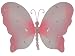 Pink Nylon butterfly Wall Decor -Pink Emily