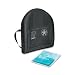 Fellowes Heat and Soothe Back Support, Black (9190001)