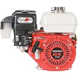 Honda Horizontal OHV Engine with Cyclone Air Cleaner - 160cc, GX Series, 3/4in. x 2 7/16in. Shaft, Model# GX160U1QXC9