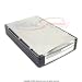 AMC 350U2-PCS V5 Silver Slim USB 2.0 External Enclosure for 3.5 Inch HDD, w/ Fan (Cypress Chipset)