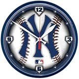 New York Yankees Round Clock