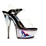 Women`s 609-Fairy 6" Pointed Stilletto With Light Up Truckgirl
