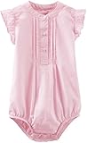 OshKosh B'gosh Baby Girls' Striped Bodysuit (Baby) - Pink/White