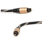 Aurum Pro Series Toslink Cable - Digital Optical Audio Cable - 25 Feet