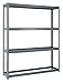 Edsal - RLRS3216 - Starter Boltless Shelving with None Decking, 4 Shelves, 69W x 32-7/8D x 84H