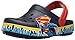 Crocs Crocband Superman K Clog (Toddler/Little Kid), Navy/True Red, 1 M US Little Kid