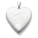 Sterling Silver 20mm Forever in my Heart Locket