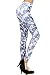 Women Fashion Leggings- Stretchy and Comfortable (Vintage Damask)