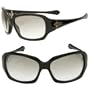 Oakley Script Women's Sunglasses - Limited Black / Black-Gray Gradient