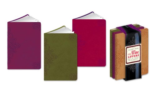Pocket Pads for Wine Lovers: Set of Four Tasting Journals