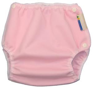 Mother-Ease One-Size Cloth Diaper Cover (Medium/Large (20-27 lbs), Pink)