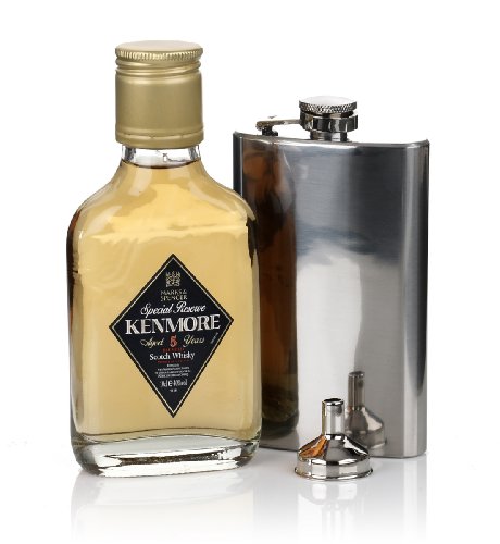 Whisky and Hip Flask