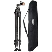 Davis & Sanford 70" CarbonLite X10 Carbon Fiber 3-Section Tripod with FGX10 3-Way Head For Nikon, Canon, Pentax, Olympus & Sony Digital SLR Cameras