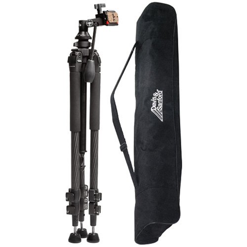 Davis & Sanford 70 CarbonLite X10 Carbon Fiber 3-Section Tripod with FGX10 3-Way Head For Nikon, Canon, Pentax, Olympus & Sony Digital SLR Cameras
