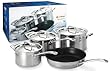 Le Creuset 3-Ply Stainless Steel 4 Piece Cookware Set