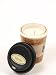 Espresso Scented, Filled Glass Coffee Candle