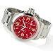 Electronics : Adee Kaye Men's Russian Diver Style Chronograph Watch Model AK-4021-M14(Red Face)