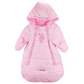 U.S. Polo Assn. Girls Insulated Car Bag (Sizes 3M  9M)