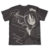 ハヤテのごとく!! 2nd season 西沢歩 オールプリントTシャツ チャコール サイズ:XL