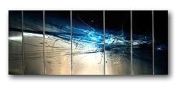 Ash Carl Metal Wall Art Handsanded Wall Decor for Modern settings.