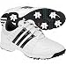 Adidas Junior Tech Response Golf Shoes - White - White - Dark Steel Metallic - 4.5