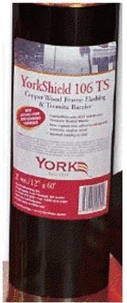 York Manufacturing Resyso210 Yorkshield Termite Shield Copper Flashing, 10" X 60' by YORK MANUFACTURING