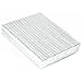 Silver Cotton Jewelry Necklace Gift Box Display 6 1/8"