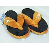 Texas Longhorns NCAA Flip Flop Thong Slippers - L