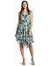 Eliza J Women's Asymmetrical Chiffon Dress