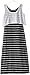 Amy Byer Big Girls' Striped Maxi Dress with Popover