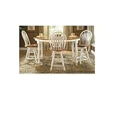 International Concepts T60-6648XBT 48 x 48 x 66 Inch Oval Butterfly Leaf Extension Table - Heritage Oak-Pearl