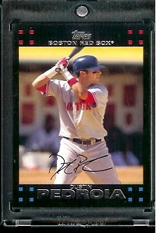 Buy 2007 Topps Dustin Pedroia Boston Red Sox #578 - Mint Condition Baseball Card - In Protective... by Topps