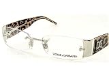 DOLCE & GABBANA DG 1107-B 1107B Leopard Print 077 Optical Frame Eyeglasses 50-17-130